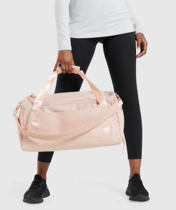Panske Športové Tašky Gymshark Everyday Holdall Nachový Ruzove | TI3459716